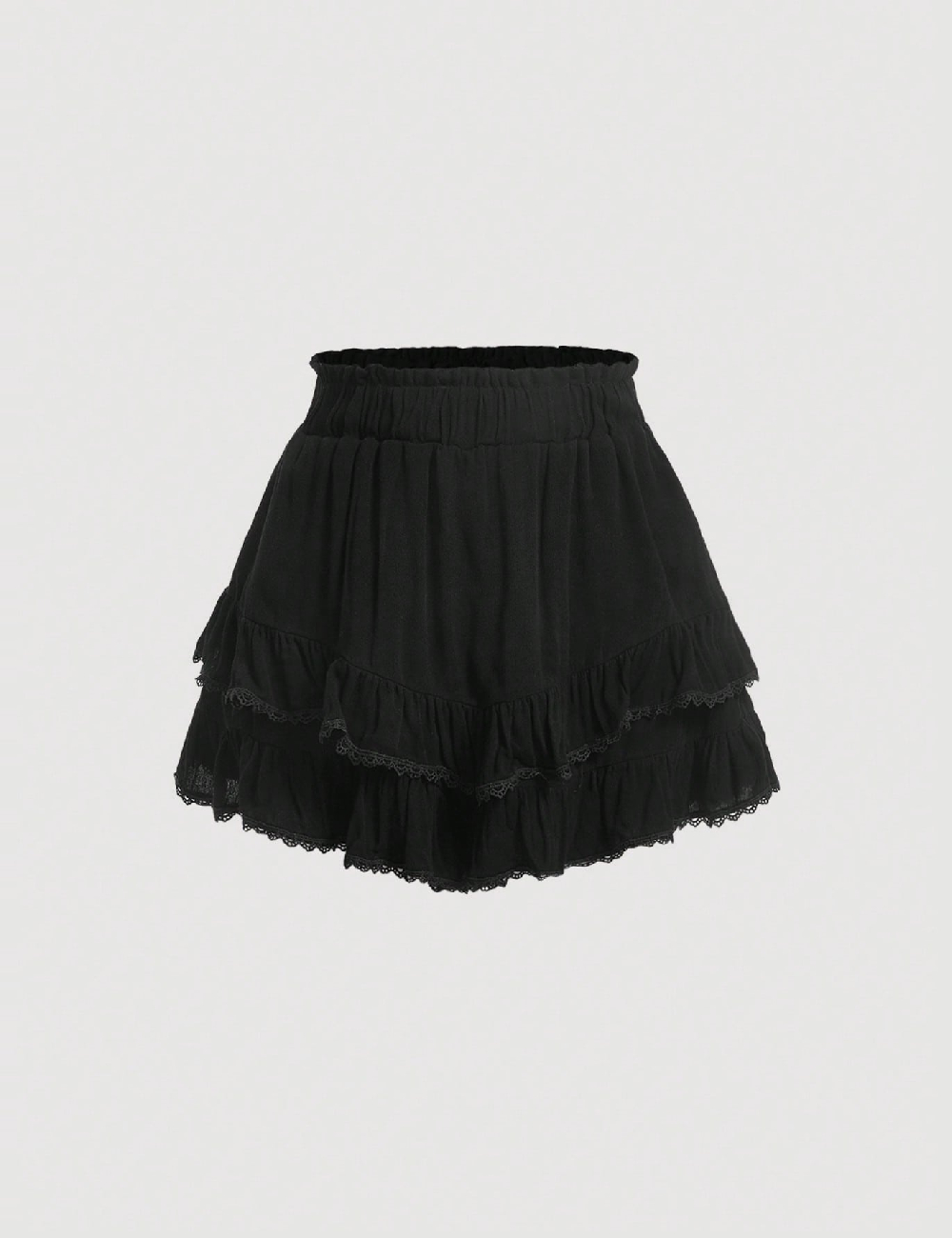 Fusta pantalon SHEIN, negru