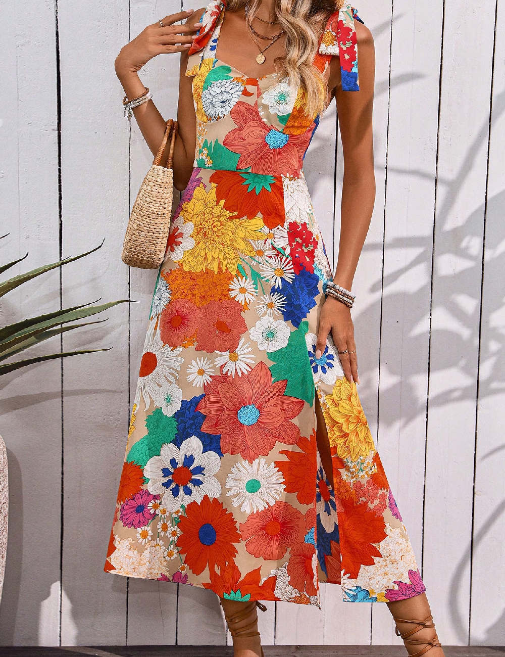 Rochie lunga SHEIN, floral