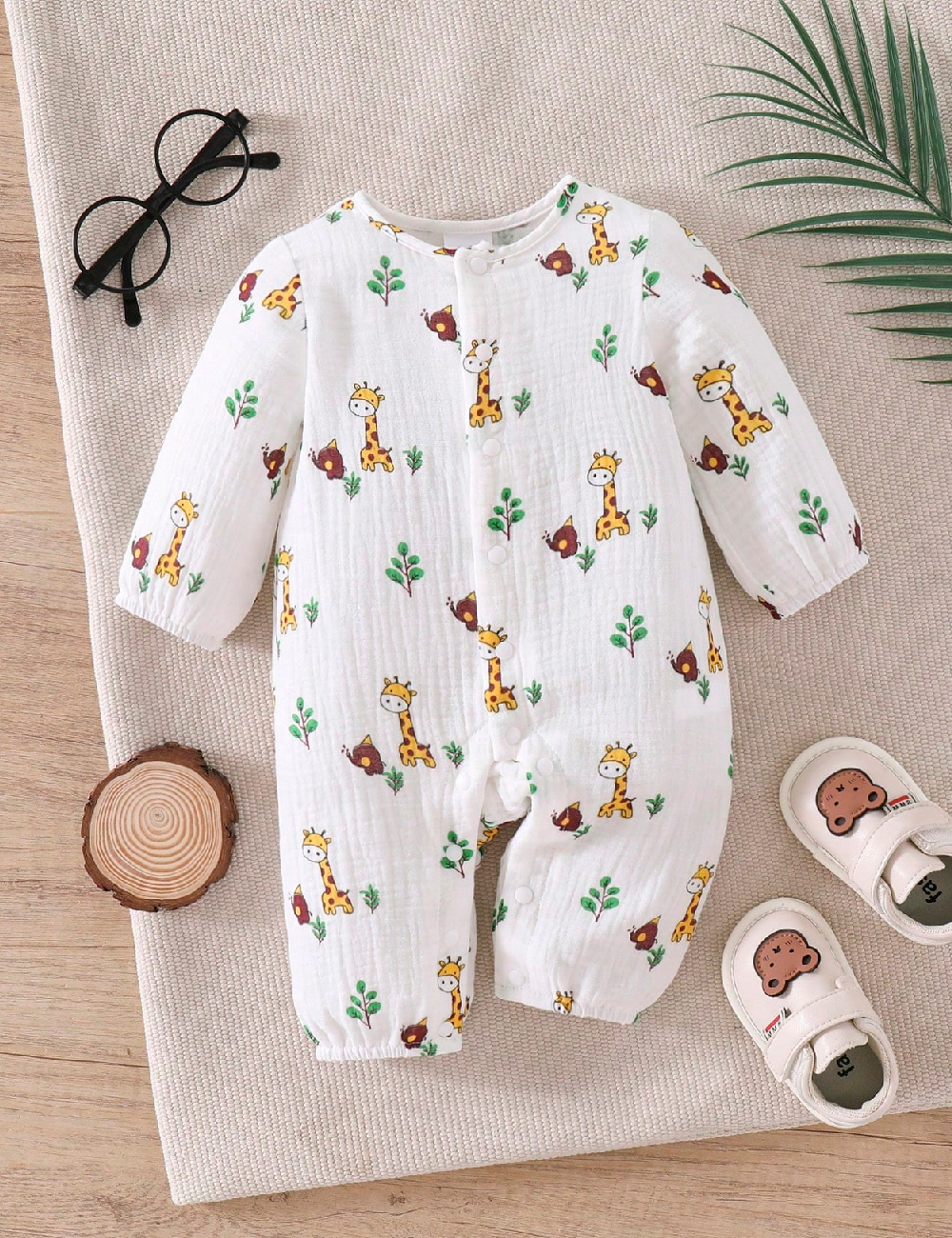 Salopeta Shein Kids, alb