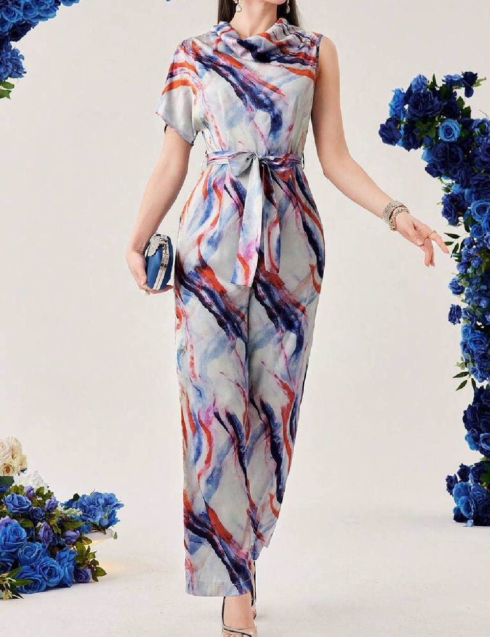 Salopeta SHEIN, mix culori