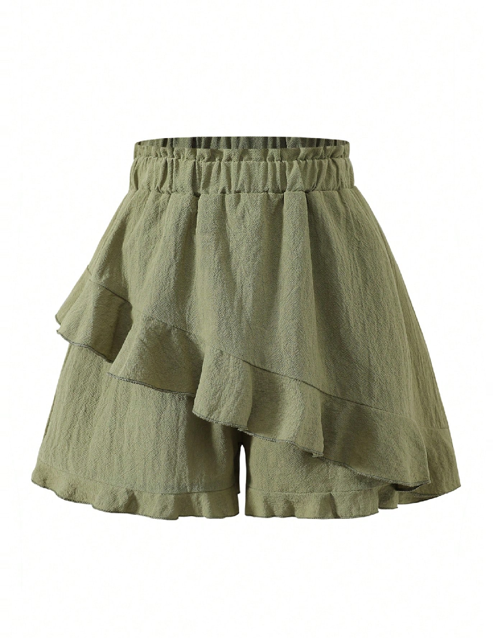 Pantaloni scurti Shein Kids, verde