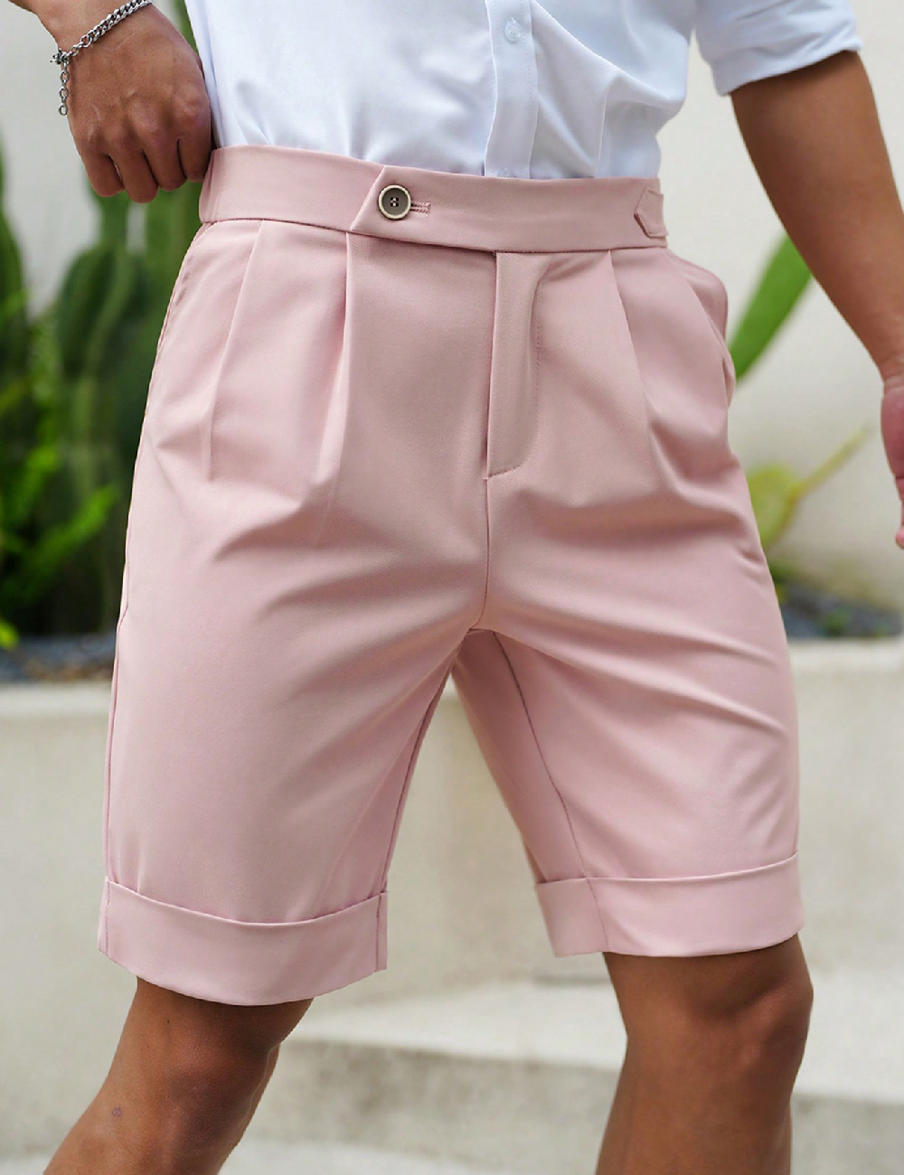 Pantaloni scurti SHEIN, roz