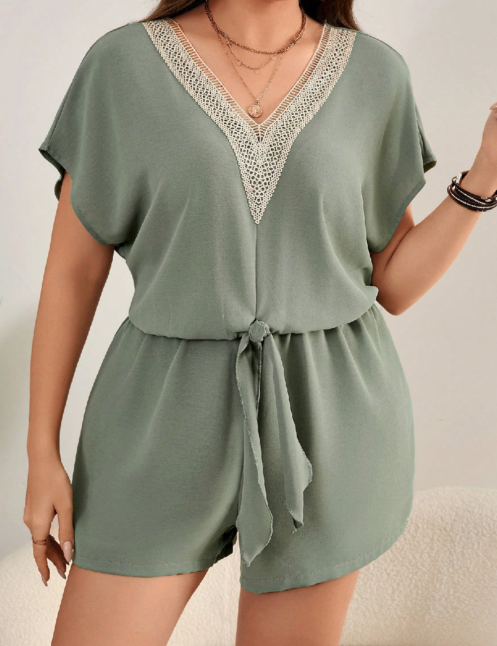 Salopeta Emery Rose Curve, verde