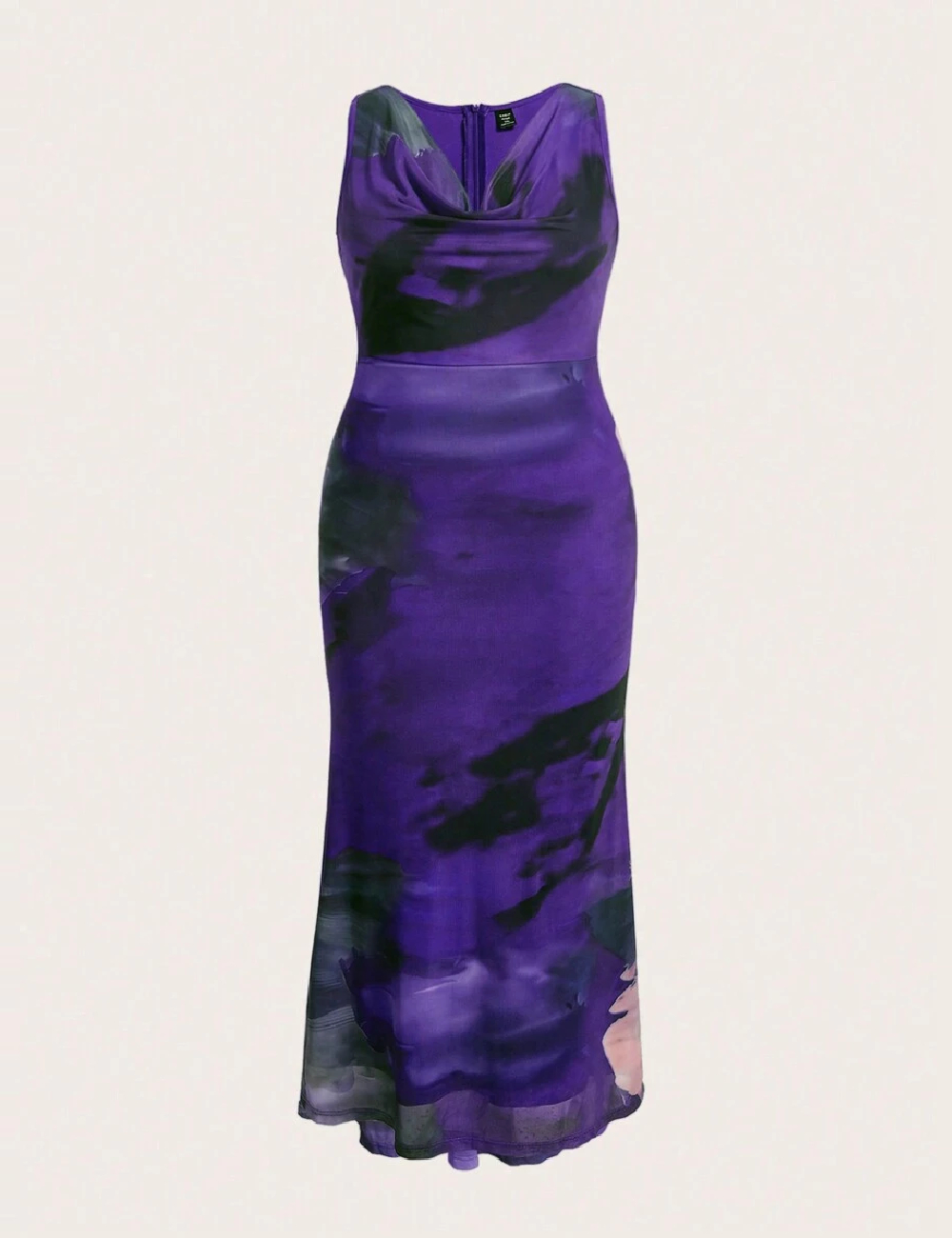 Rochie lunga SHEIN CURVE, mov