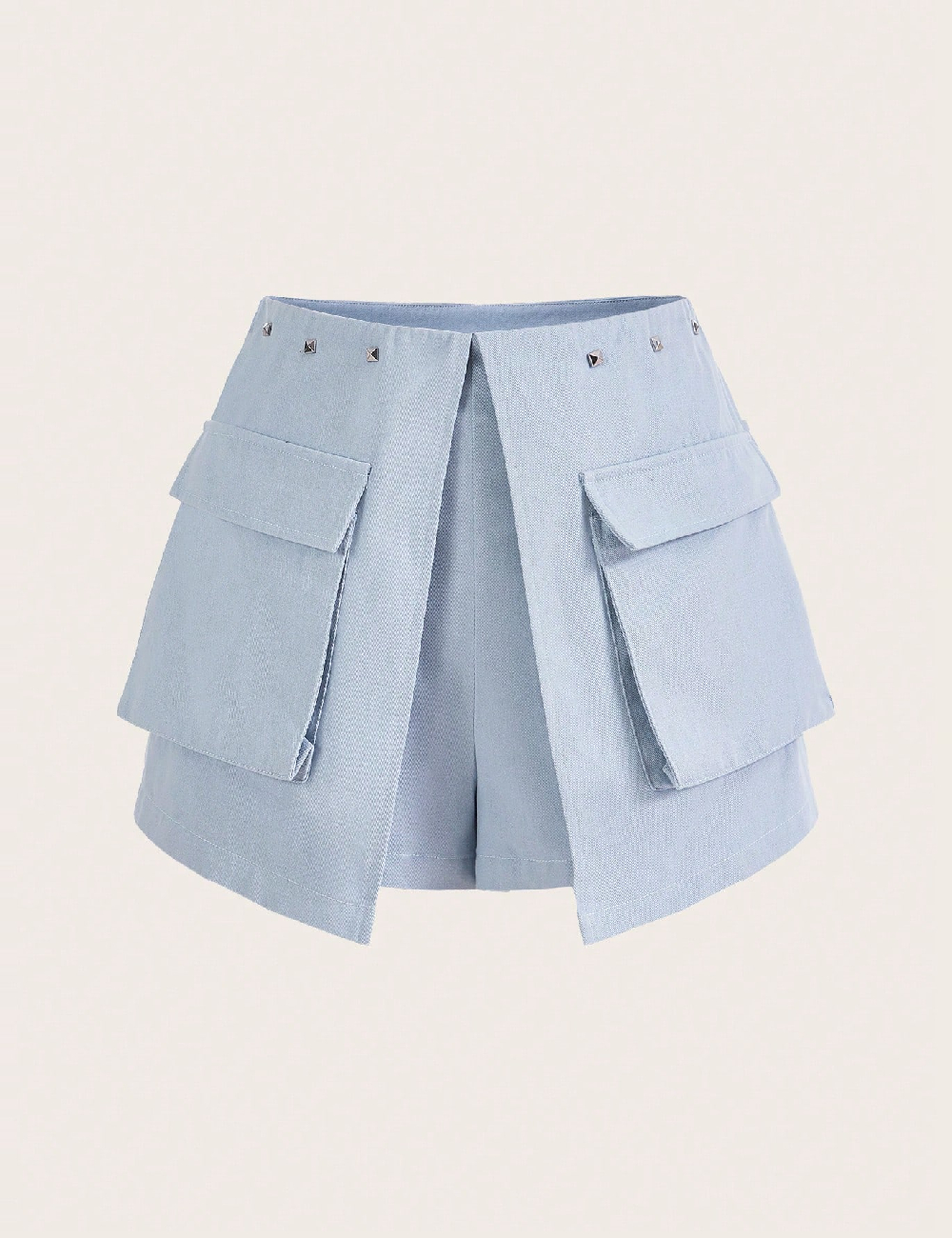 Fusta pantalon SHEIN, albastru