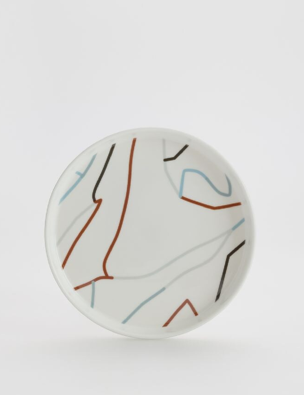 Farfurie Reserved, alb