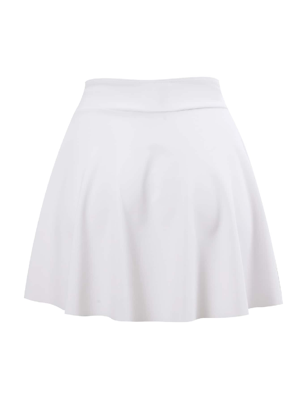 Fusta de plaja SHEIN CURVE, alb