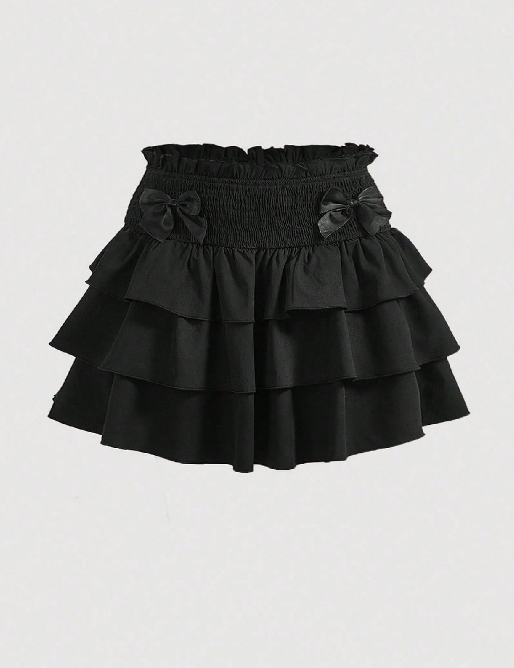 Fusta SHEIN CURVE, negru