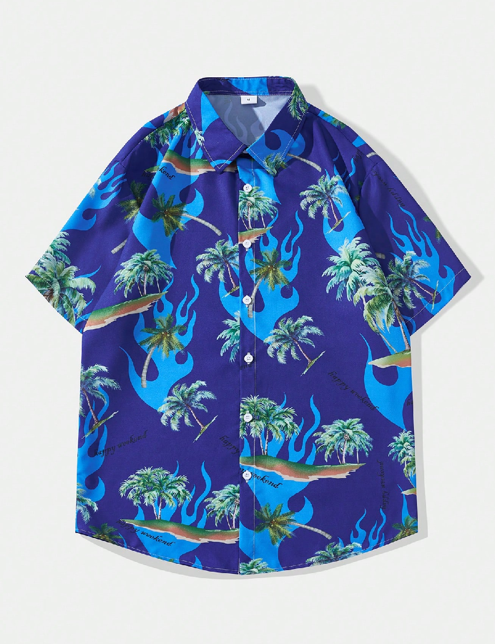 Camasa Romwe, albastru