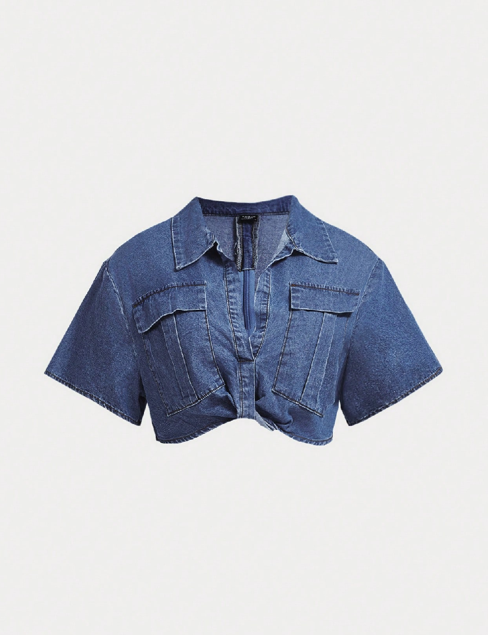 Top SHEIN CURVE, albastru