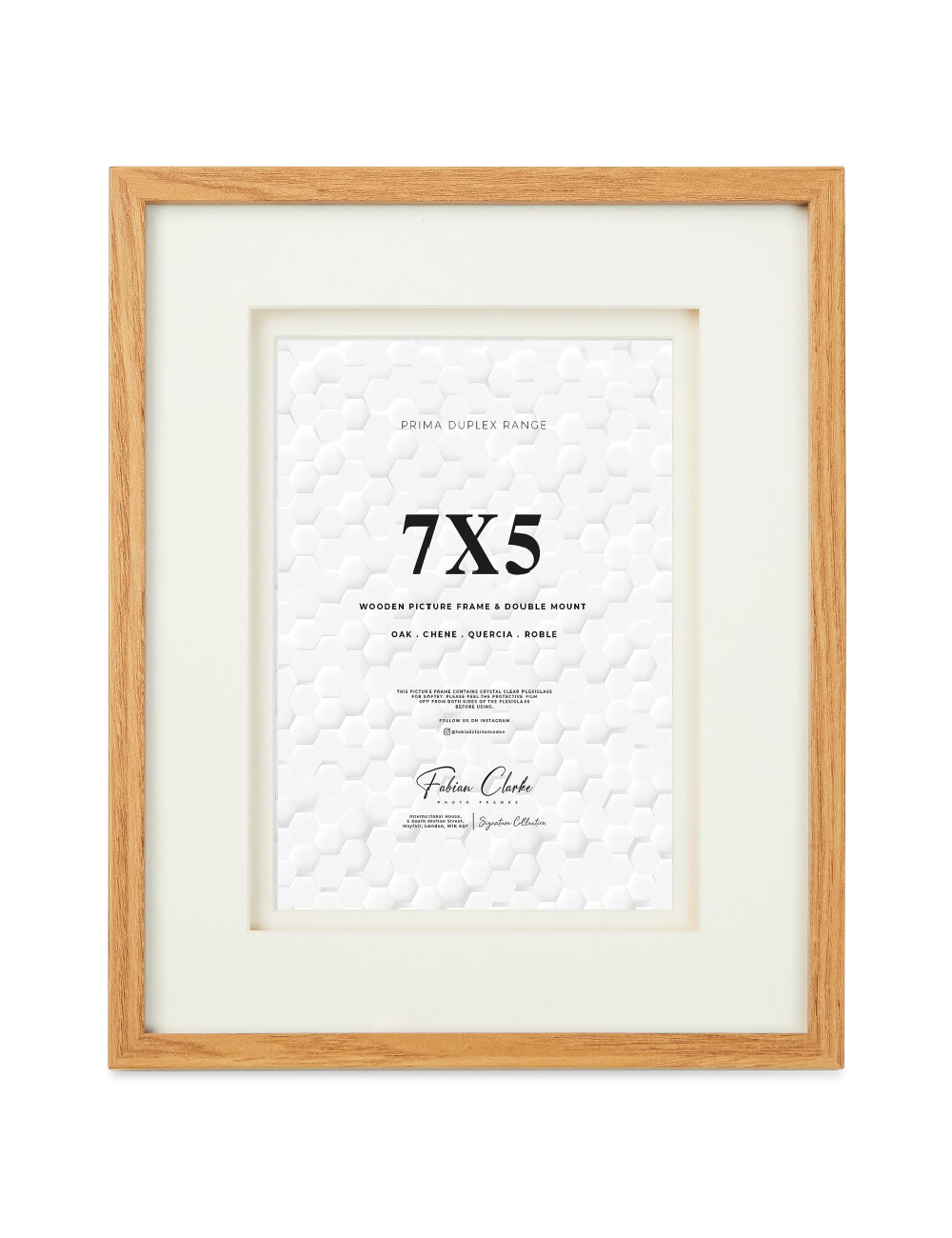 Rama foto Fabian Clarke, maro deschis