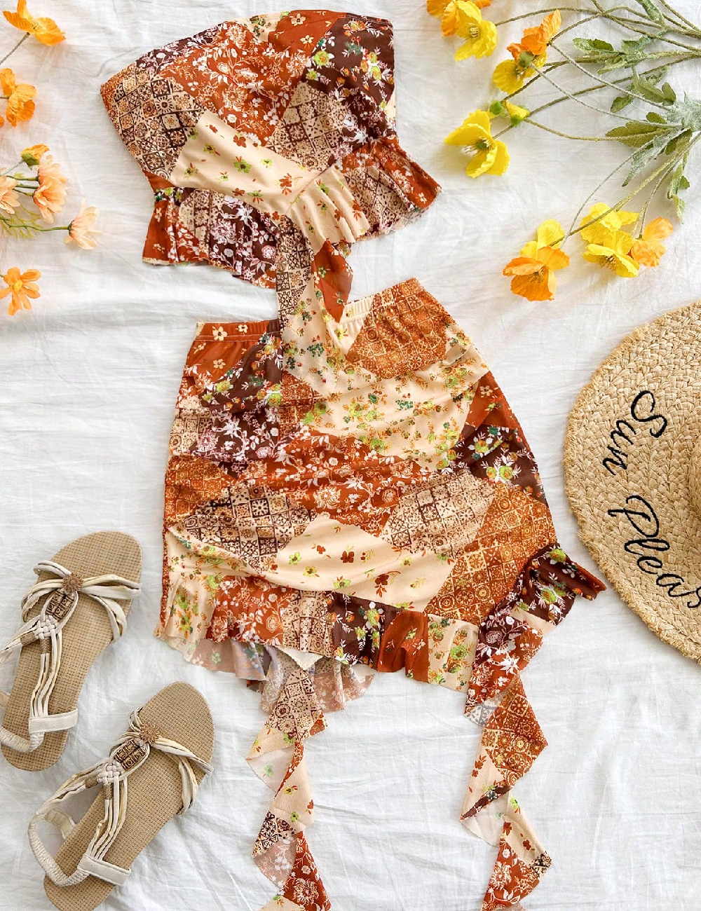 Compleu SHEIN, mix culori