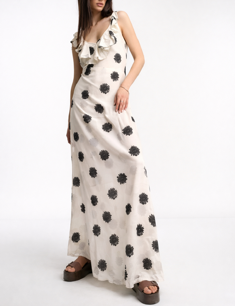 Rochie medie Another reason, crem