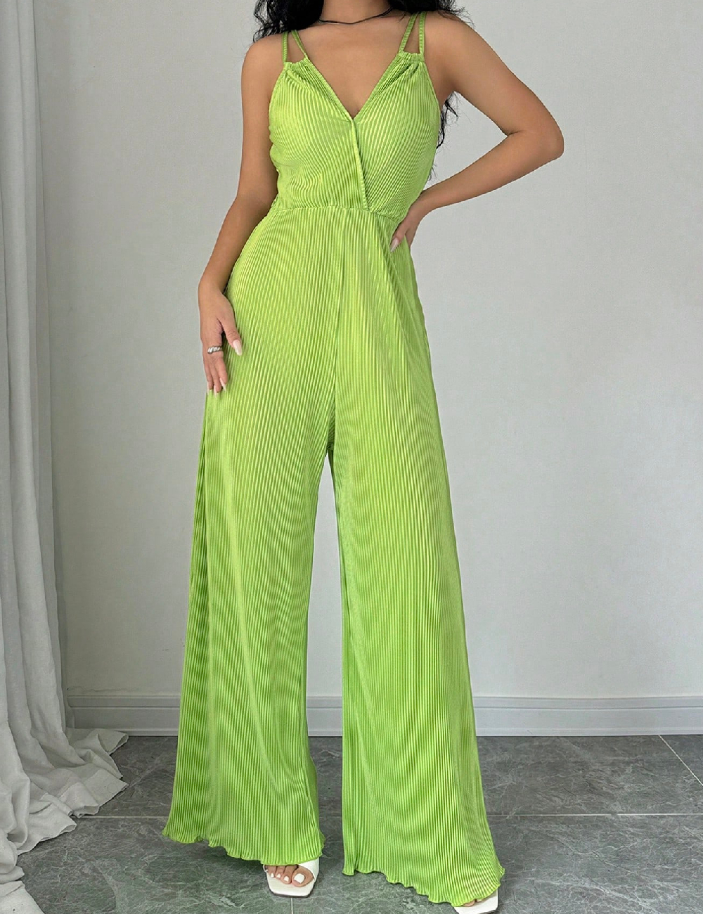 Salopeta SHEIN, verde