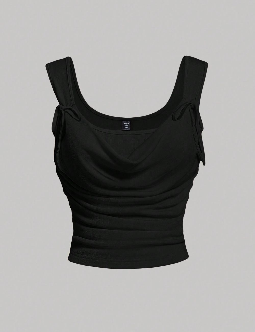 Top SHEIN CURVE, negru