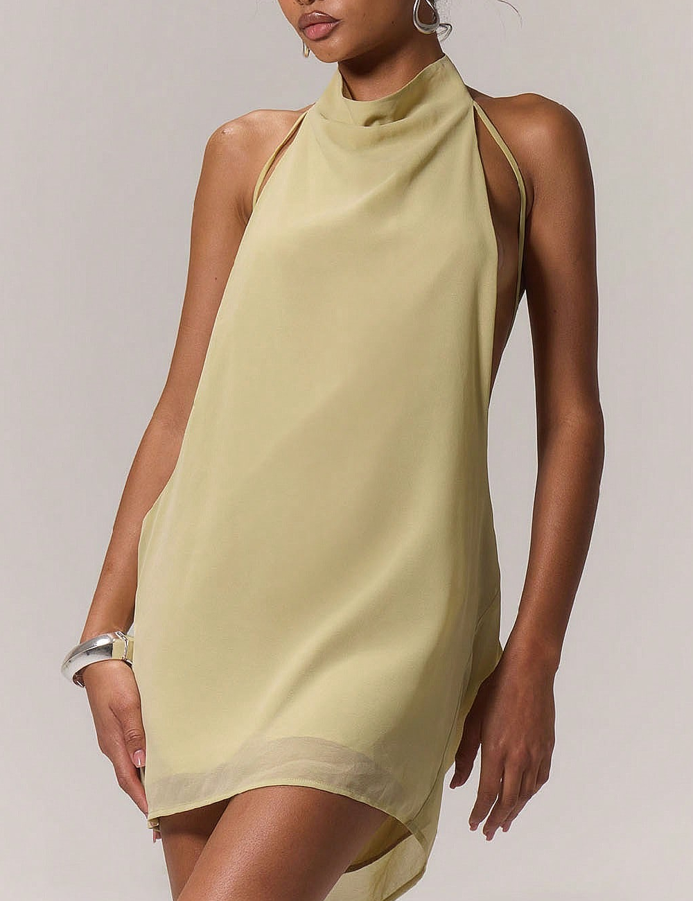 Rochie scurta Musera, verde