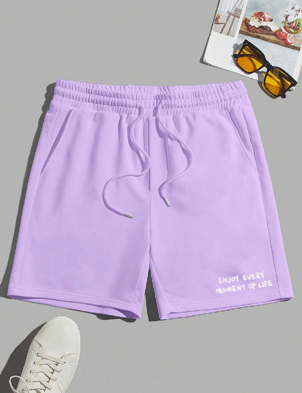 Pantaloni scurti SHEIN, mov