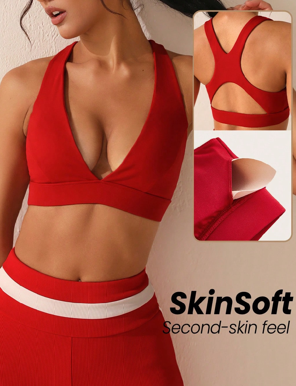 Bustiera SHEIN, rosu