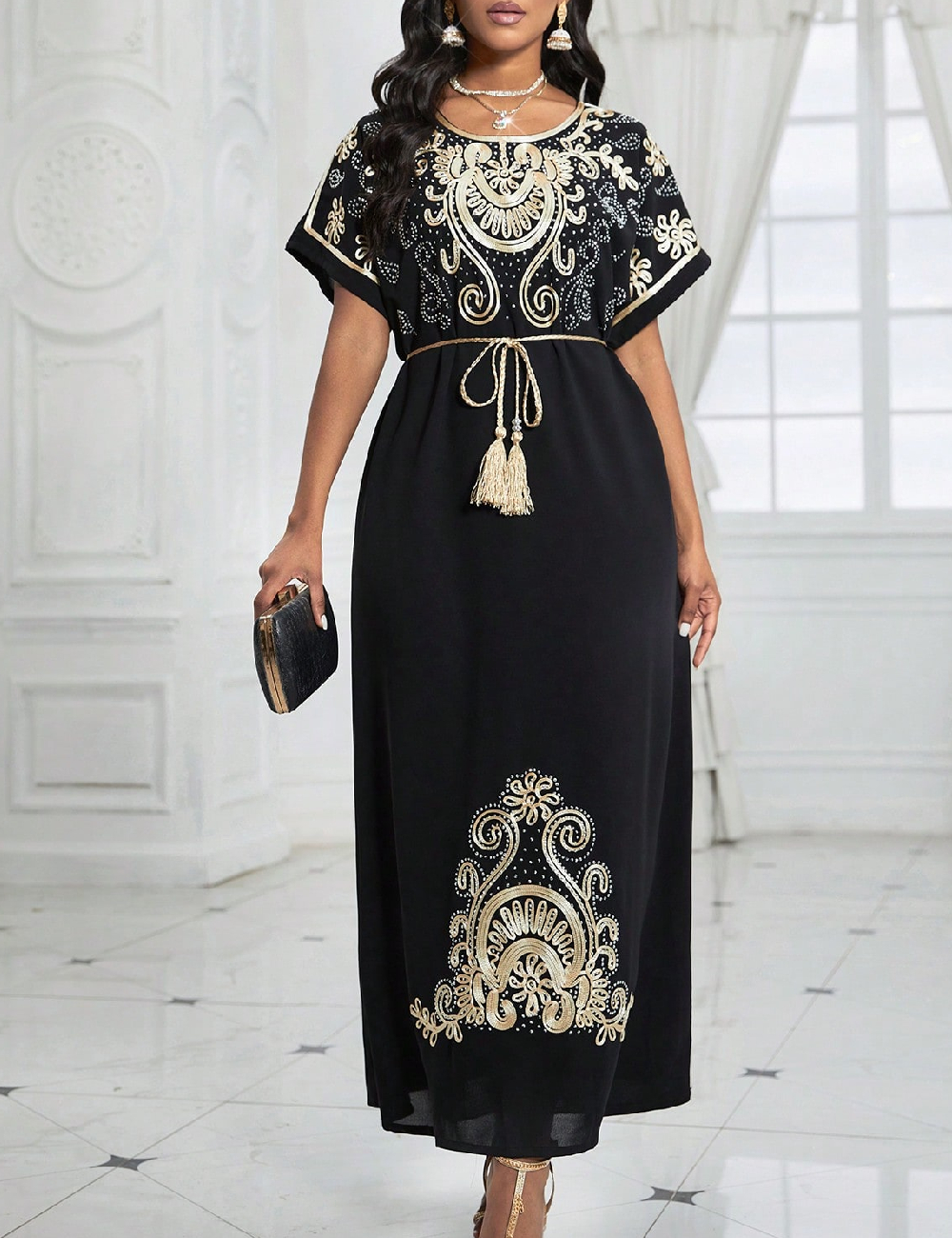 Rochie lunga SHEIN, negru