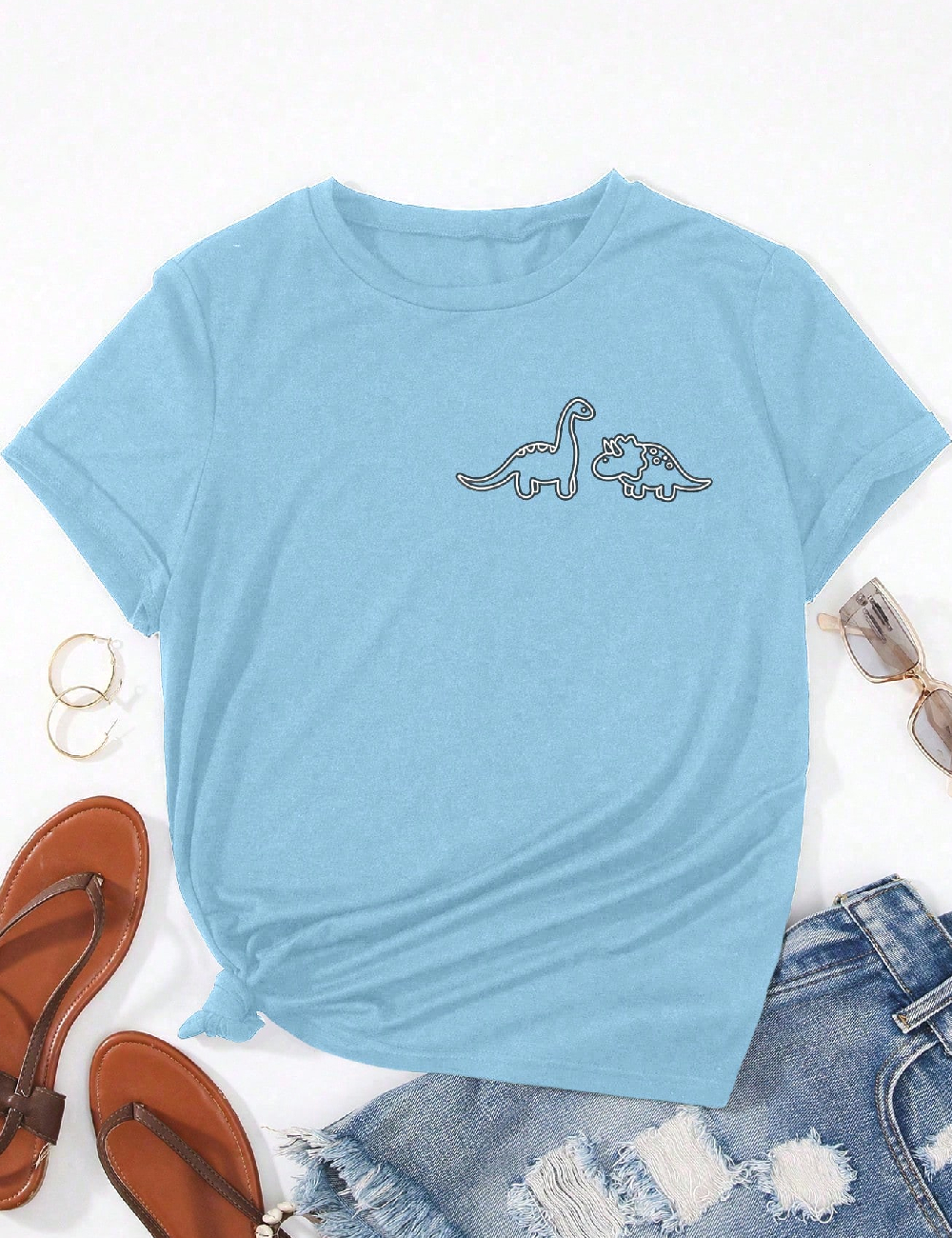 Tricou SHEIN, albastru