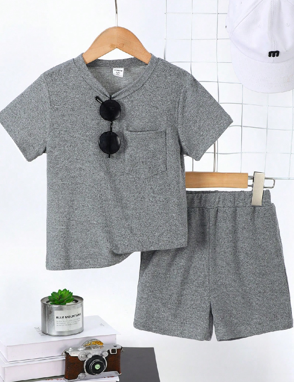 Compleu Shein Kids, gri