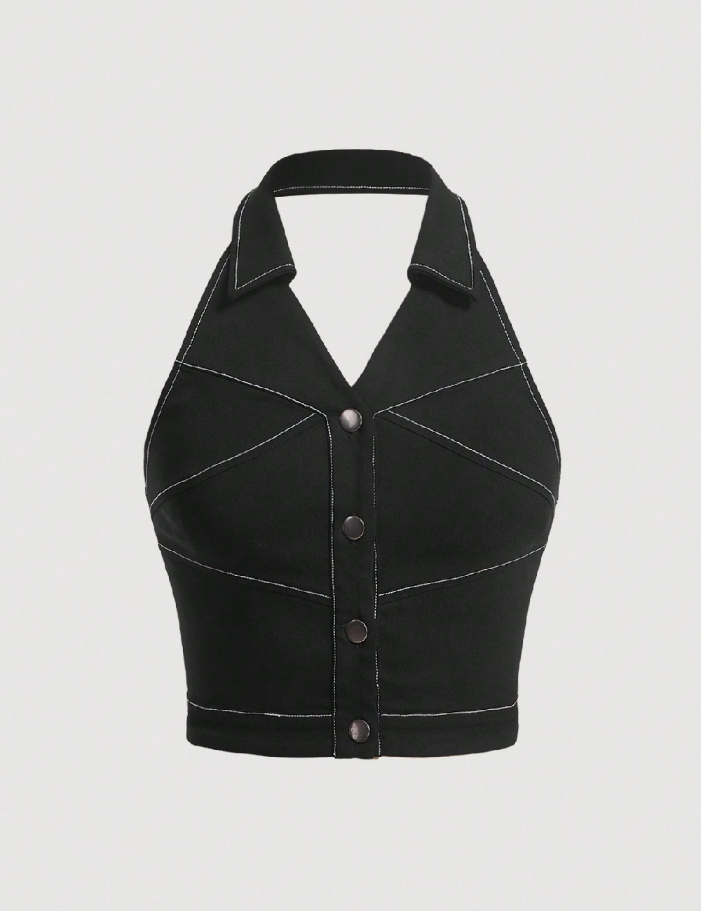 Top SHEIN, negru