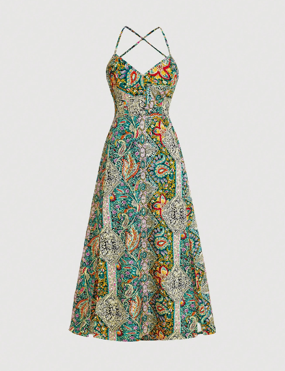 Rochie lunga SHEIN, mix culori