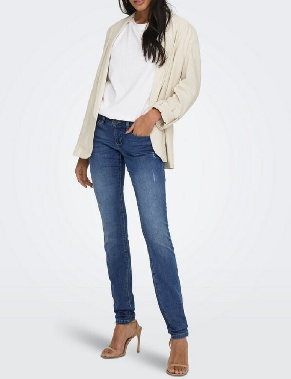 Blugi Only, albastru