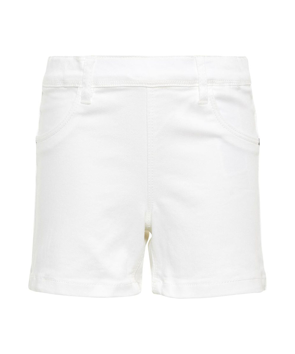 Pantaloni scurti Name It, alb, 5 ANI