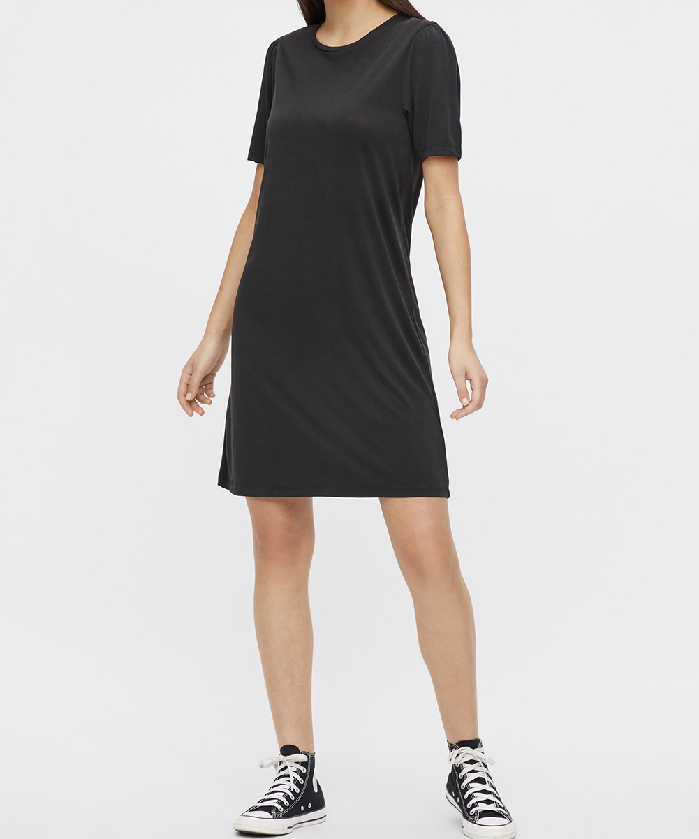 Rochie scurta Pieces, negru, XS