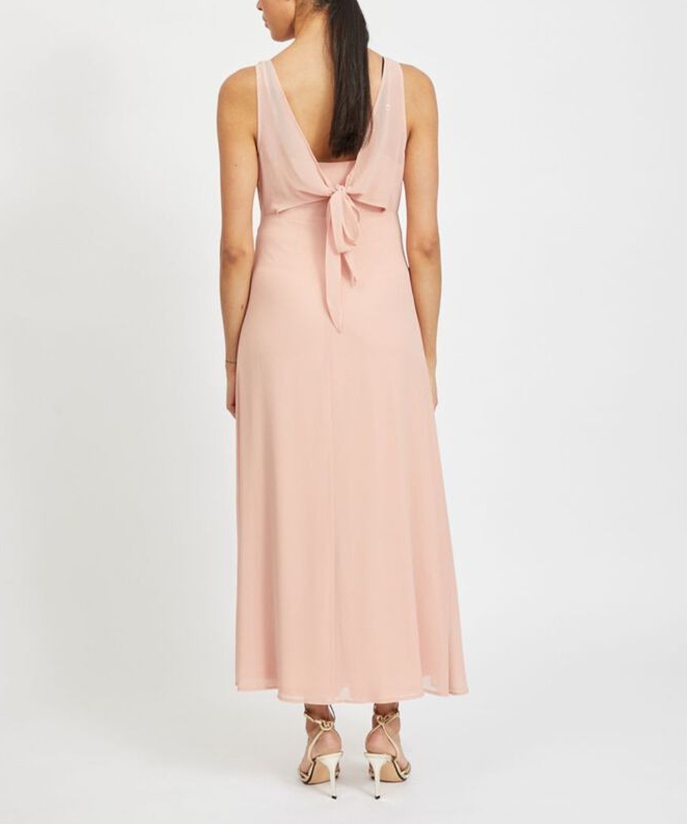 Rochie lunga Vila, roz - 1 | YEO