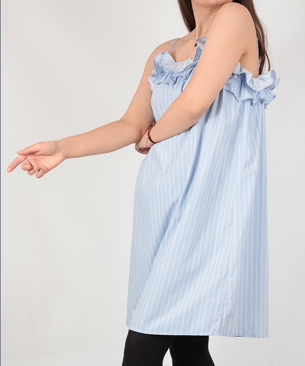 Rochie scurta Vero Moda, albastru - 1 | YEO
