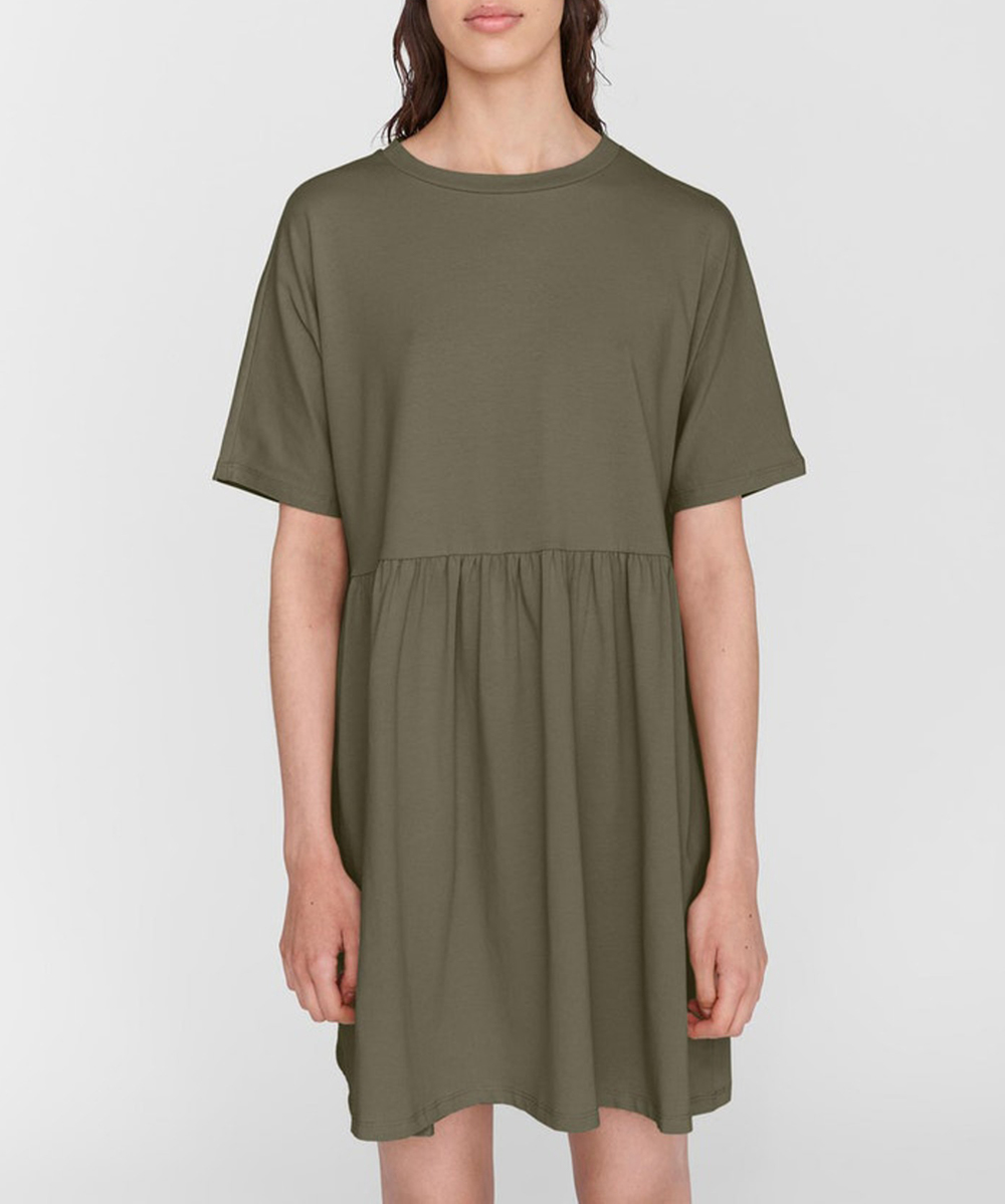 Rochie scurta Noisy May, kaki