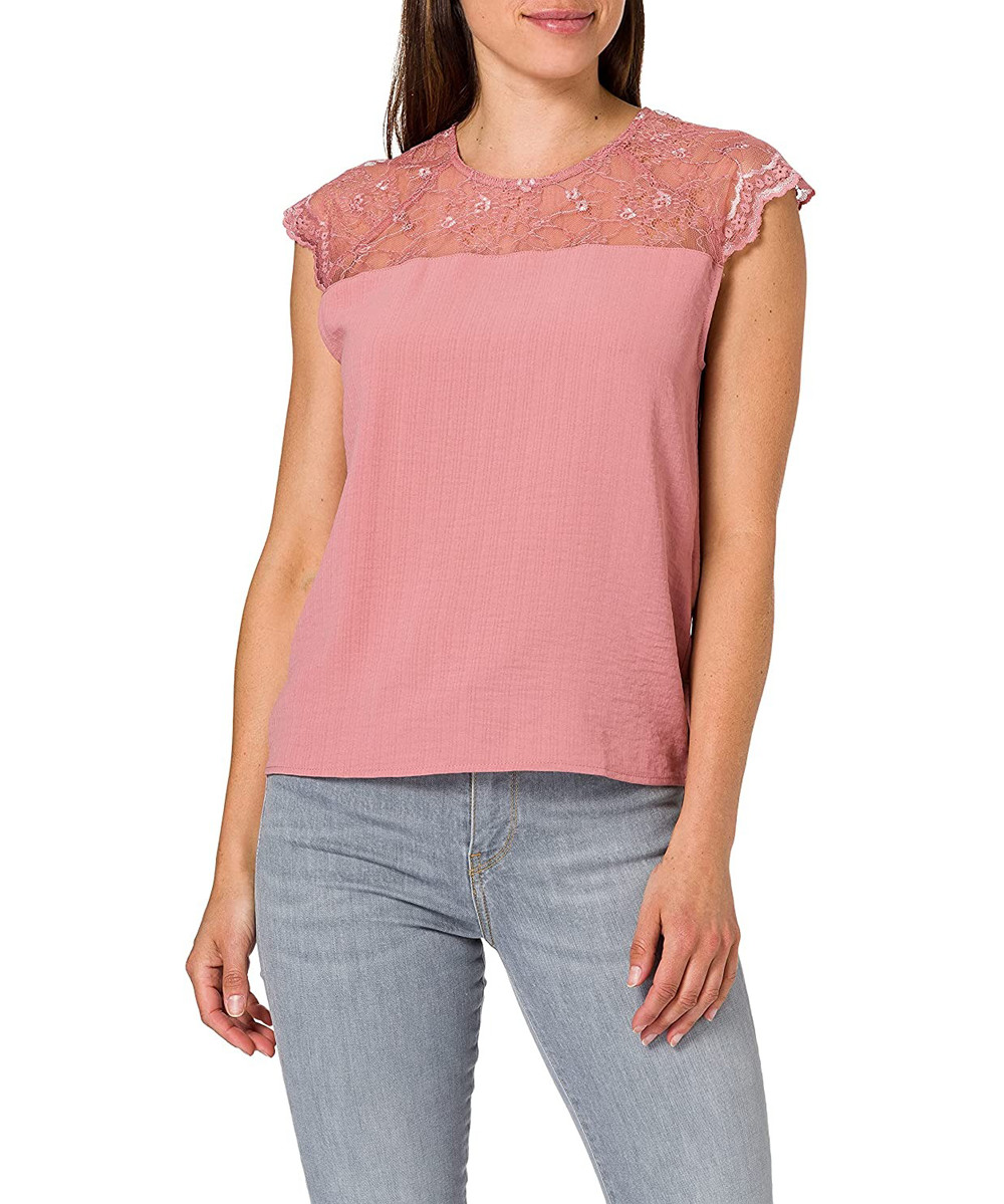 Bluza Vila, roz pudra