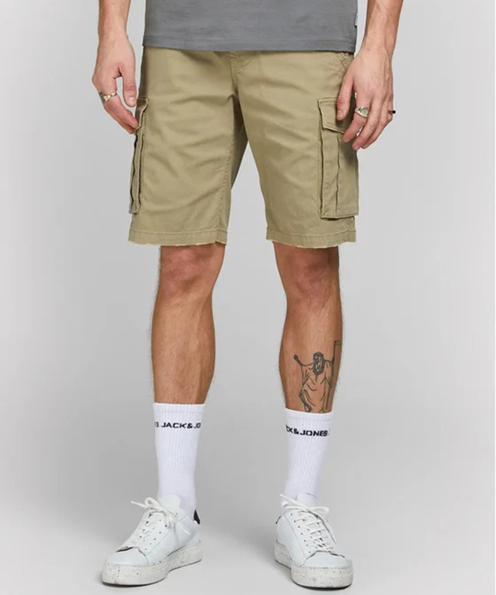 Pantaloni scurti Jack&Jones, verde, XS