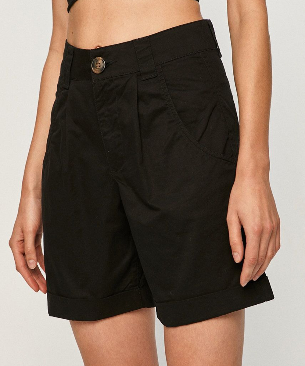 Pantaloni scurti Jacqueline de Yong, negru, 34