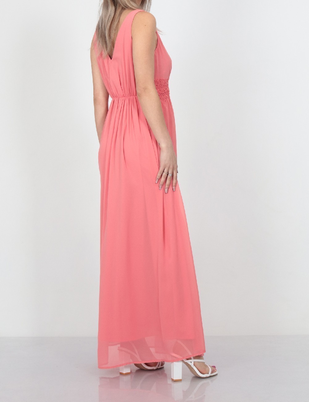 Rochie lunga Vero Moda, roz - 1 | YEO