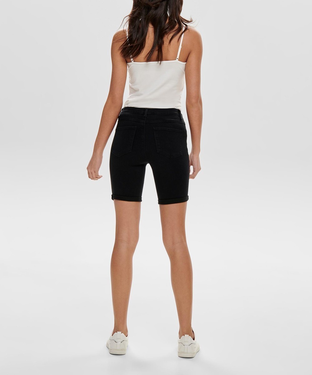 Pantaloni scurti Only, negru - 1 | YEO
