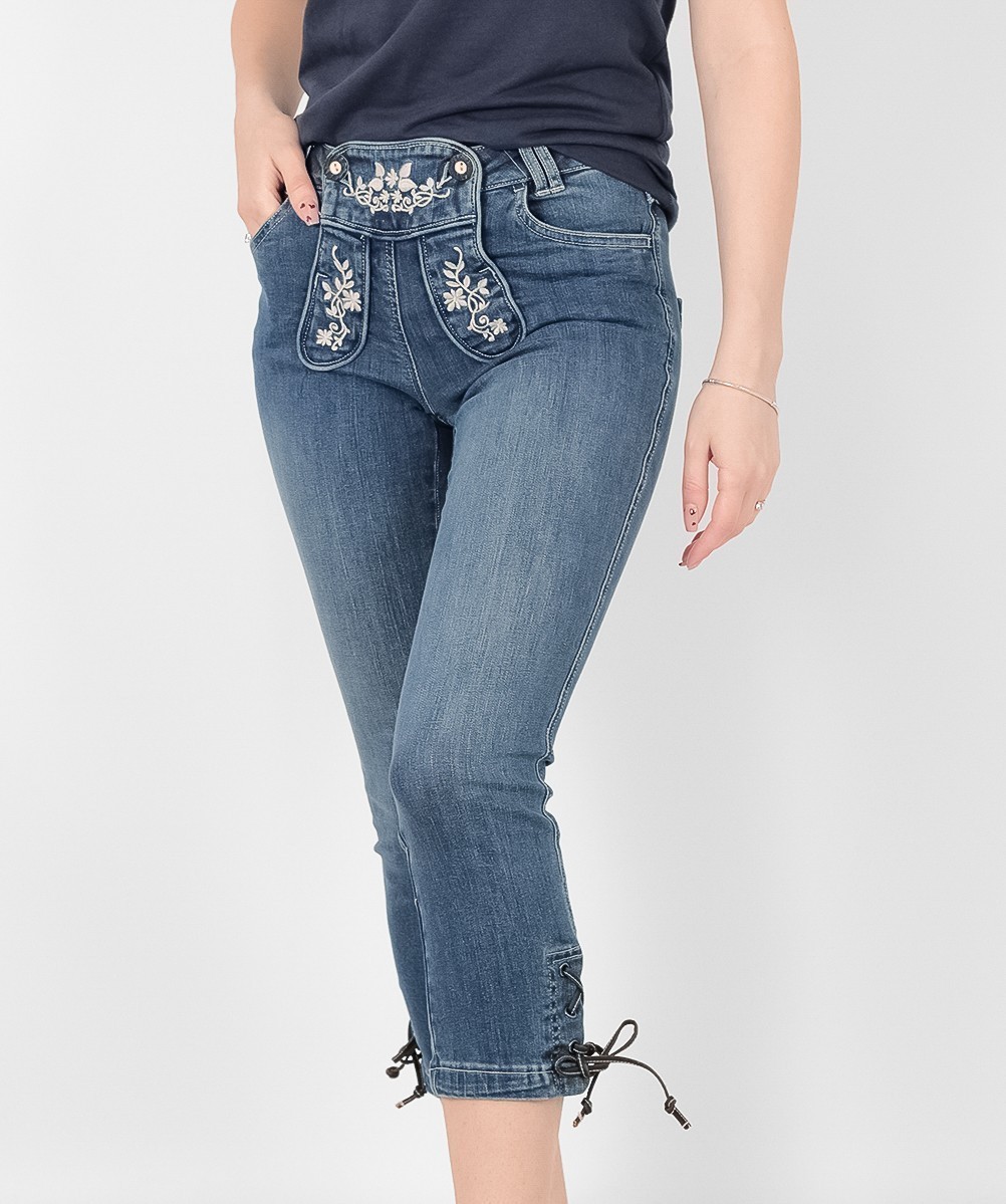 Pantaloni C&A, albastru - 1 | YEO