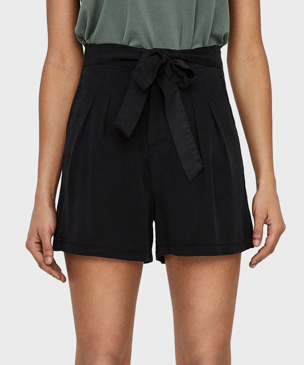 Pantaloni scurti Vero Moda, negru, M