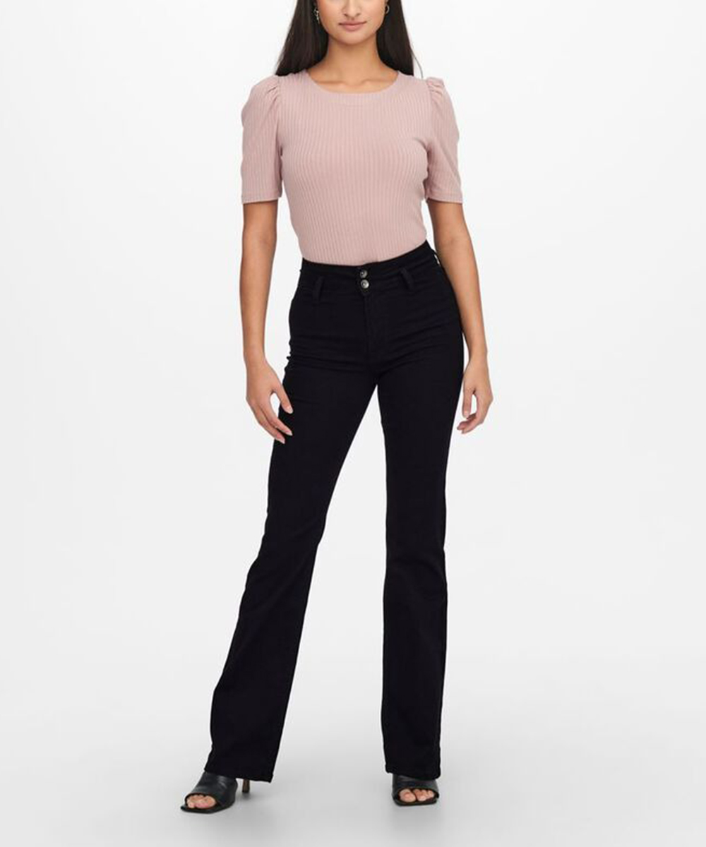 Blugi Jacqueline de Yong, negru