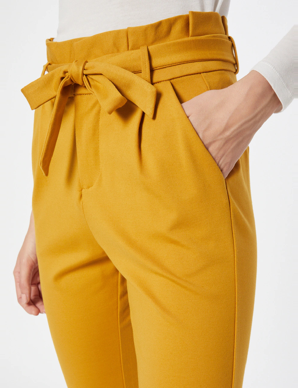 Pantaloni Vero Moda, galben mustar - 1 | YEO