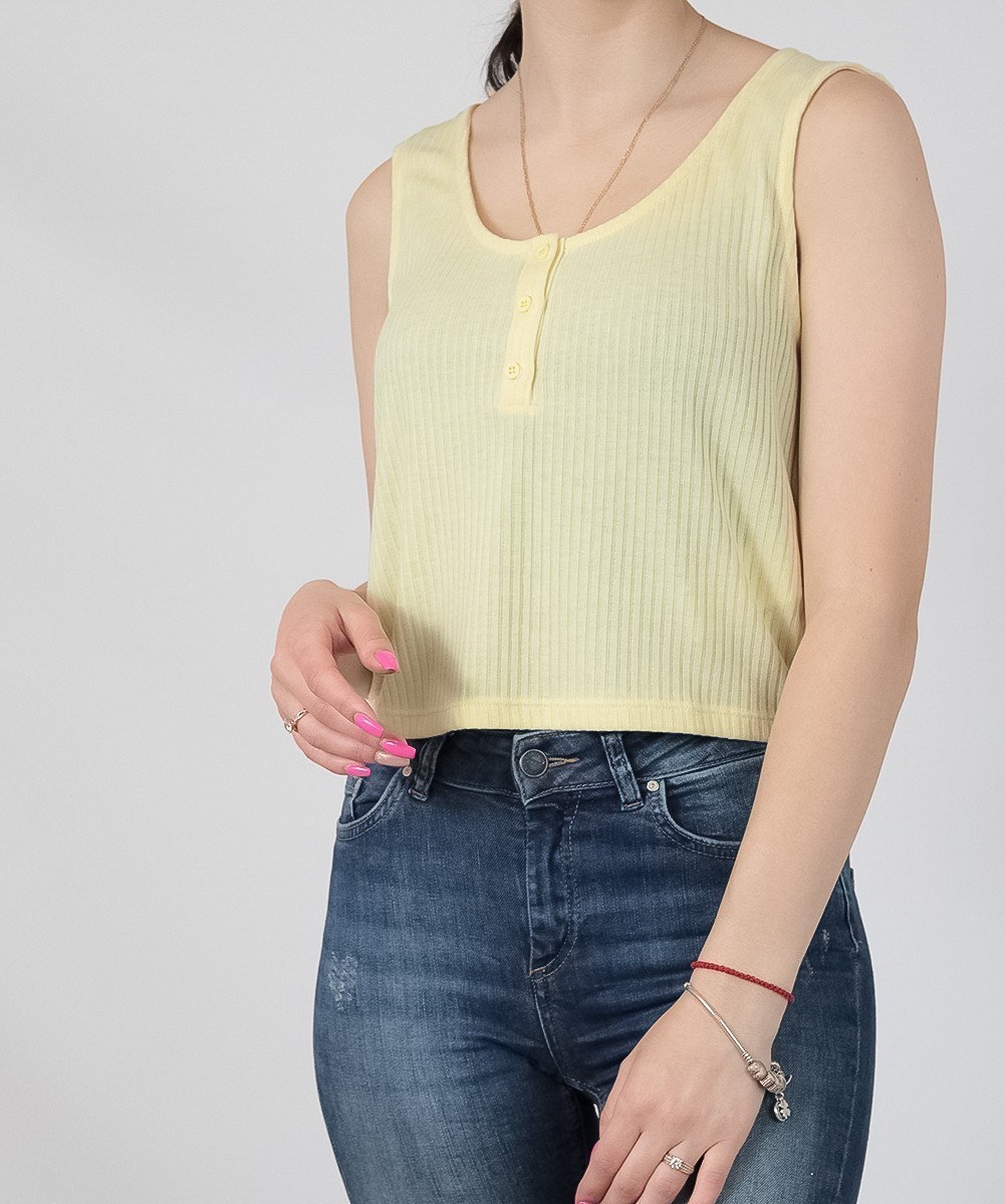 Top Pieces, galben, XL - 1 | YEO