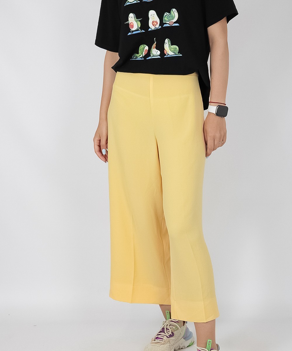 Pantaloni Vero Moda, galben, 38 - 1 | YEO