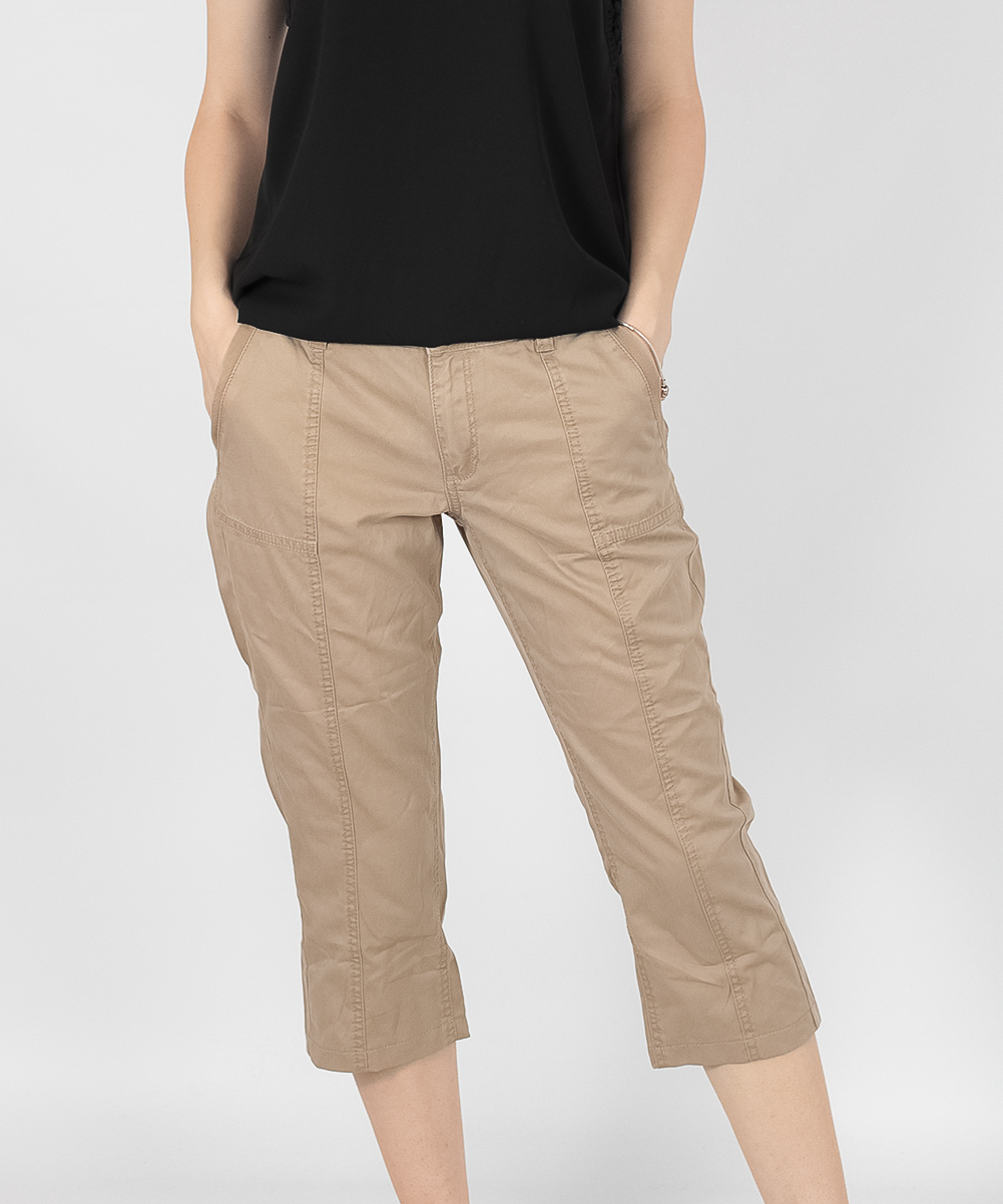 Pantaloni scurti s.Oliver, maro deschis, 34