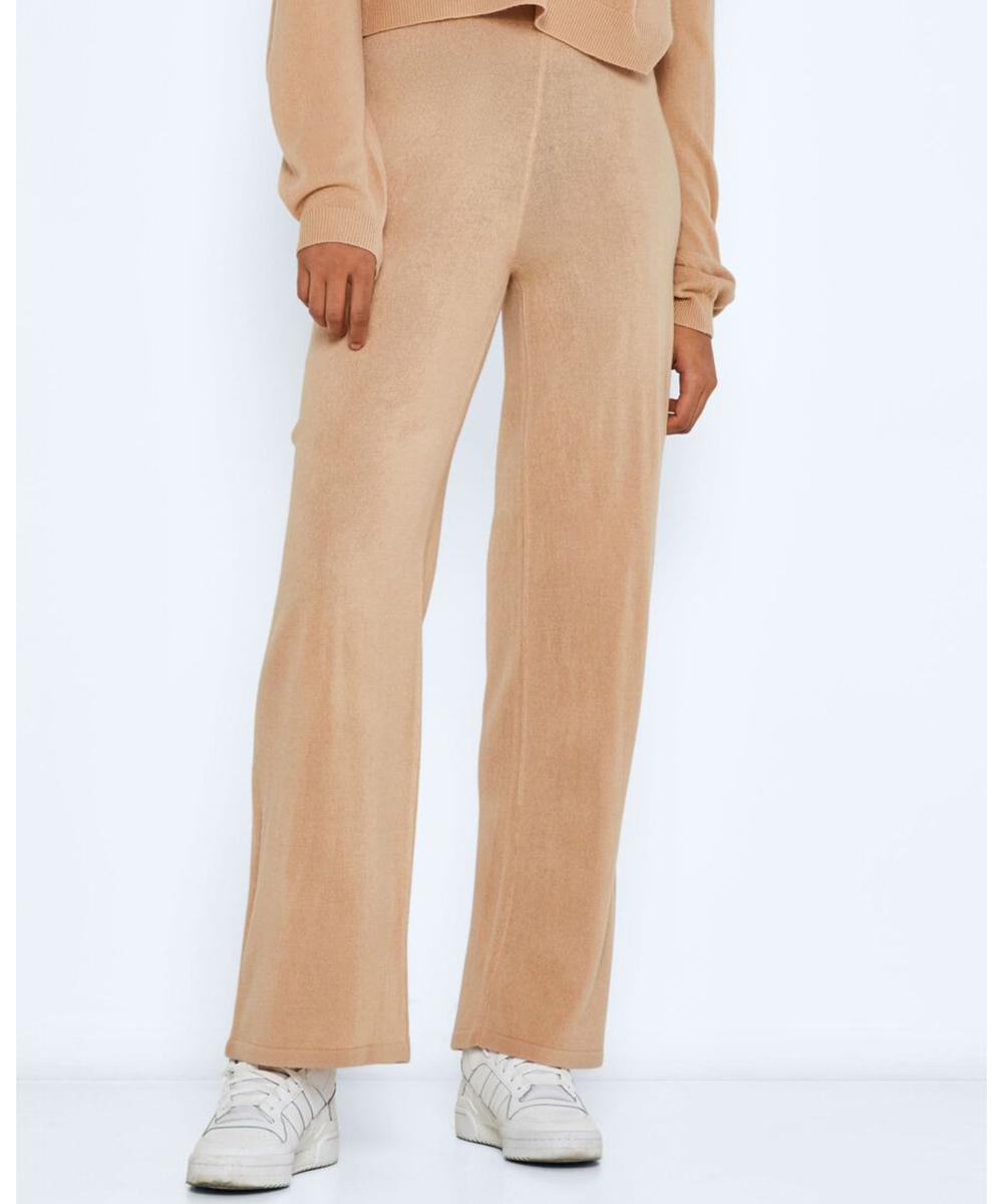 Pantaloni Noisy May, crem
