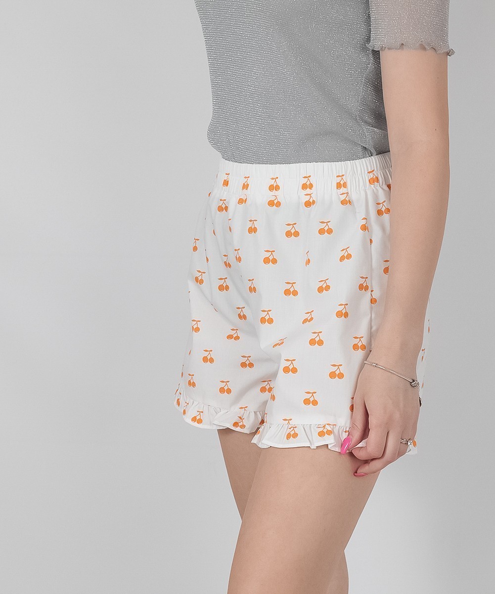 Pantaloni scurti Only, alb, S - 1 | YEO