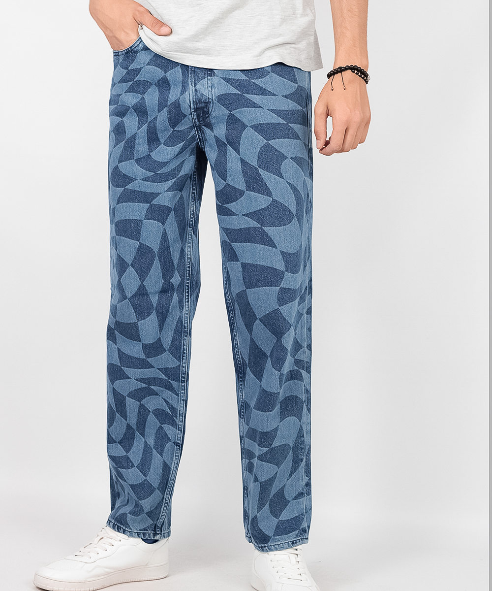 Blugi Jack&Jones, albastru denim, W32/L32