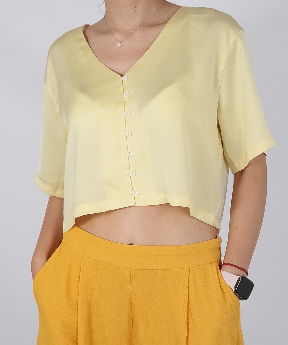 Top Only, galben, M - 1 | YEO