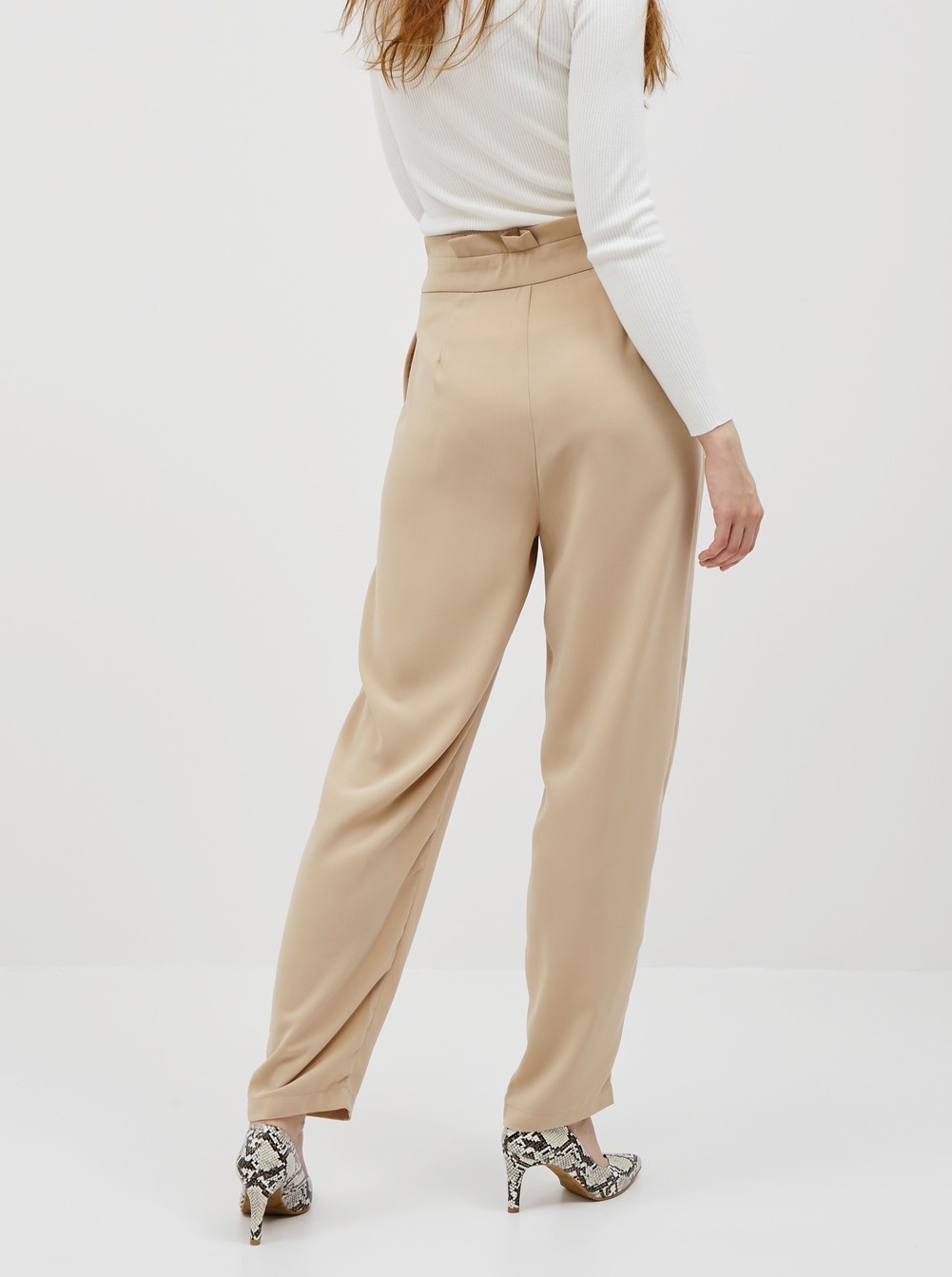 Pantaloni Vero Moda, crem - 1 | YEO